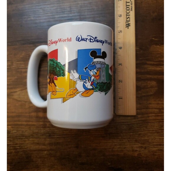 Walt Disney World Grandpa Coffee Cup Mug Four Parks One World Made in Thailand - Picture 8 of 9